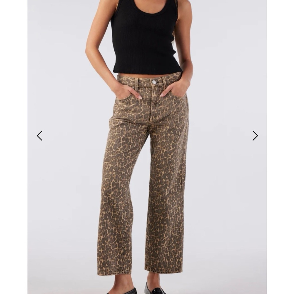 AMO Leopard Print Women's Jeans